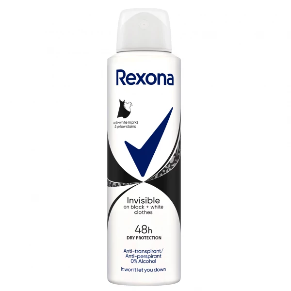 Антиперспірант-спрей Rexona Invisible 48H 150 мл ЄС