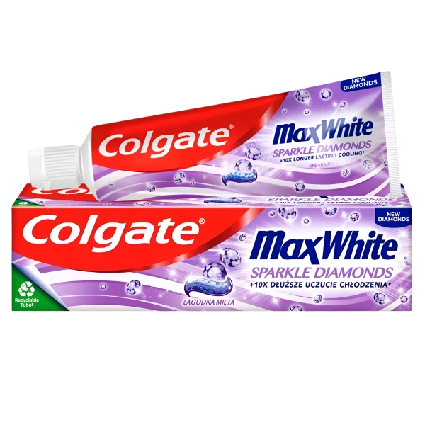 Зубна паста Colgate MaxWhite Sparkle Diamonds 75 мл ЄС