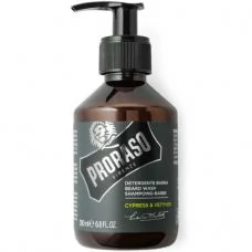 Шампунь Proraso Cypress &amp; Vetyver для догляду за бородою 200 мл ЄС
