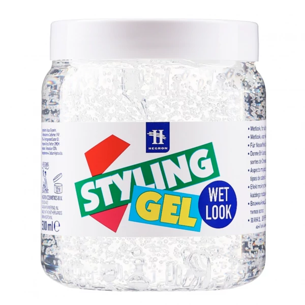 Гель Hegron Styling Gel Wet Look для укладки волосся 500 мл ЄС