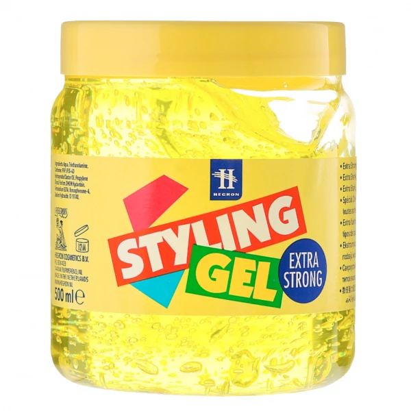 Гель Hegron Styling Gel Extra Strong для укладки волосся 500 мл ЄС