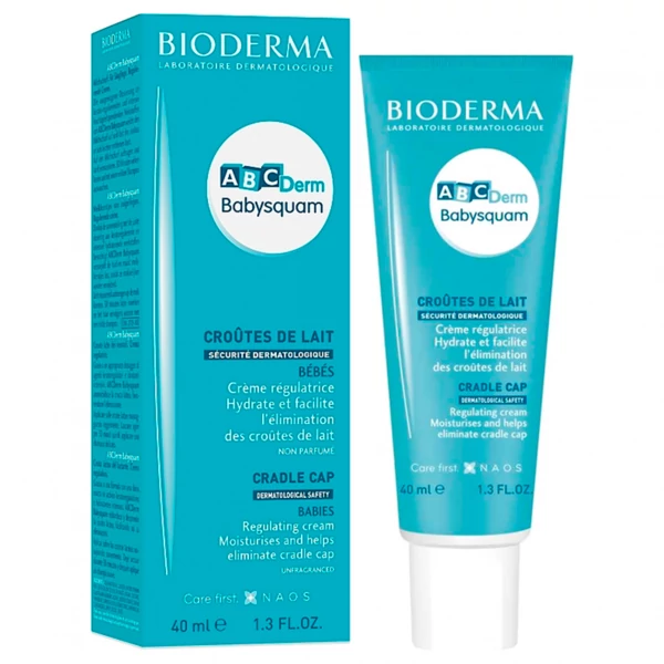 Крем Bioderma ABCDerm Babysquam проти себорейних кірочок 40 мл ЄС