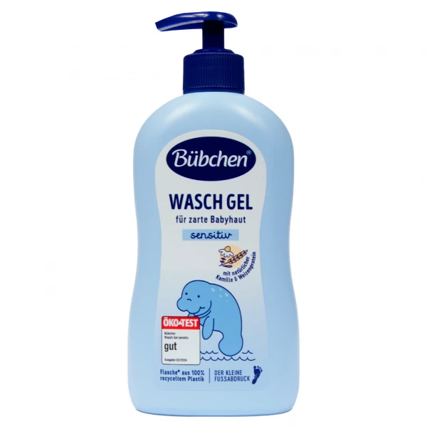 Дитячий гель Bübchen Wasch Gel Sensitiv 400 мл ЄС