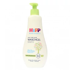 Дитячий гель HiPP Babysanft Sensitive для миття тіла та волосся 400 мл ЄС