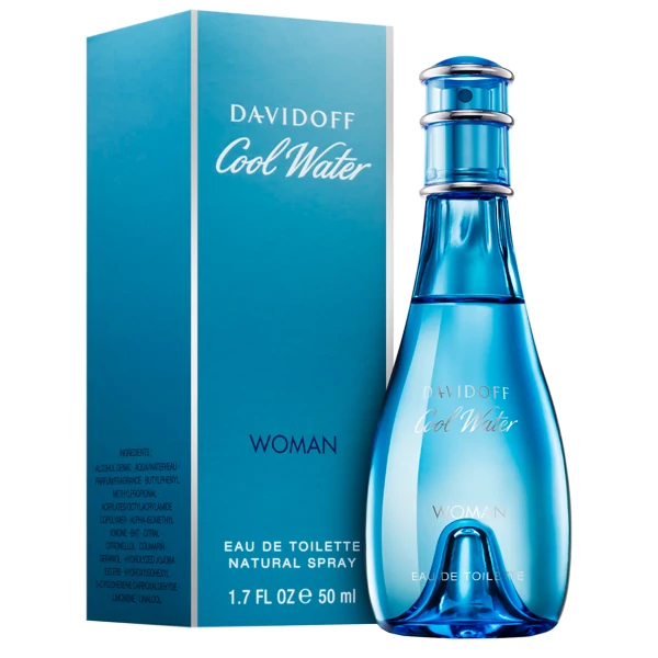 Жіноча туалетна вода Davidoff Cool Water Woman для жінок 50 мл ЄС