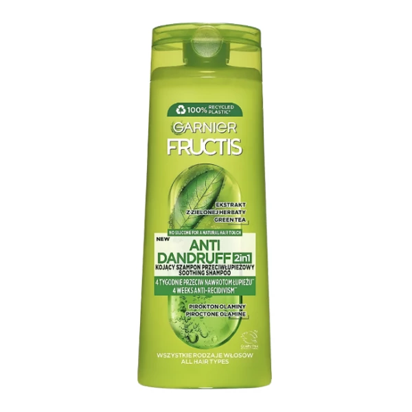 Шампунь з бальзамом Garnier Fructis Anti Dandruff 2 в 1 проти лупи 400 мл ЄС