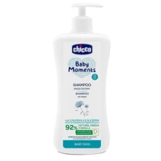 Дитячий шампунь для волосся Chicco Baby Moments від 0 місяців 500 мл ЄС