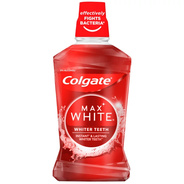 Ополіскувач Colgate Max White Whiter Teeth 500 мл ЄС