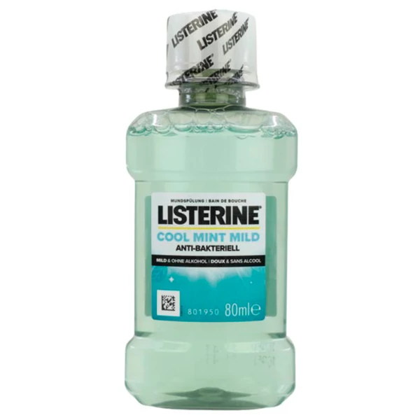 Ополіскувач для ротової порожнини Listerine Cool Mint Mild 80 мл ЄС