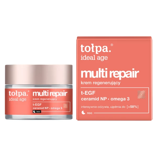 Крем для обличчя Tołpa Ideal Age Multi Repair Нічний відновлюючий 50 мл ЄС