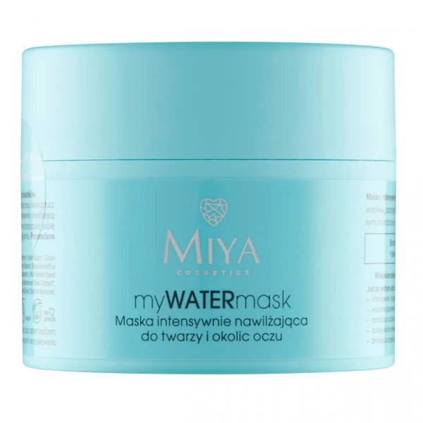 Маска для обличчя та зони під очима Miya MyWatermask для сухої та чутливої ​​шкіри 50 мл ЄС