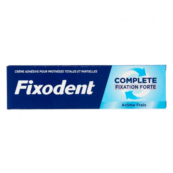 Клей для зубних протезів Fixodent Complete Strong Hold FRESH FLAVOUR 47 г ЄС
