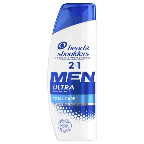 Шампунь та бальзам-ополіскувач Head &amp; Shoulders Men Ultra 2 в 1 проти лупи 330 мл ЄС