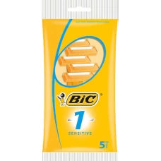 Бритви одноразові Bic 1 Sensitive 5 шт ЄС