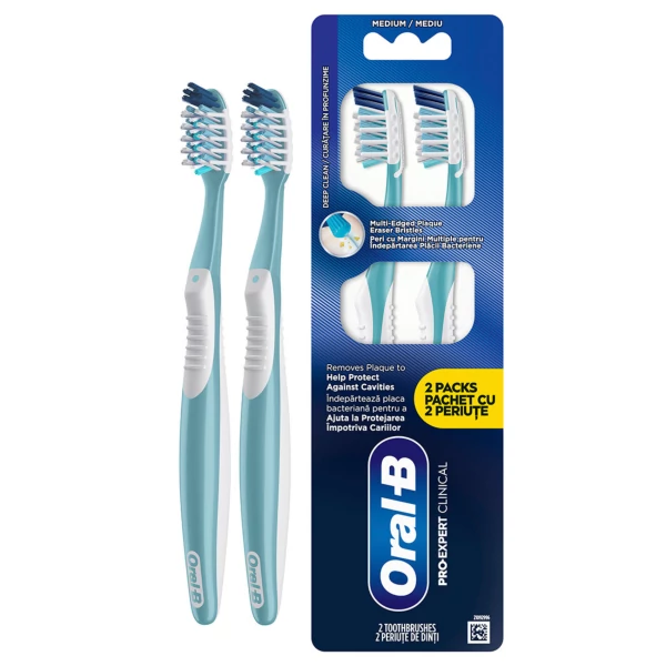 Мануальна зубна щітка Oral-B Pro-Expert Medium 2 шт ЄС