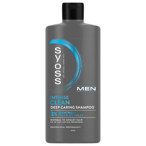 Шампунь Syoss Men Intense Clean 440 мл ЄС
