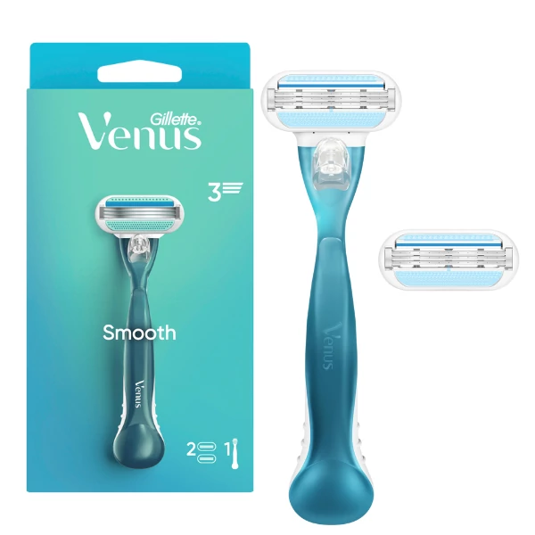 Бритва Gillette Venus Smooth з 2 змінними лезами ЄС
