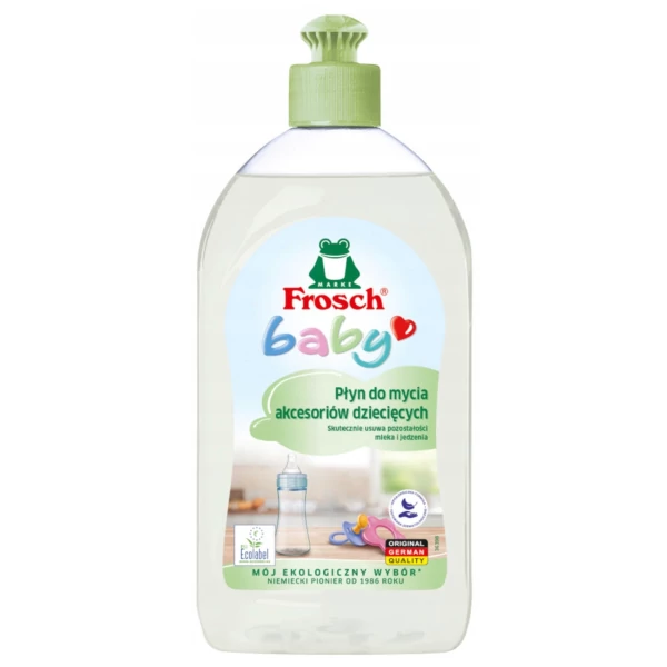 Рідкий засіб Frosch Baby для миття дитячих пляшечок 500 мл ЄС