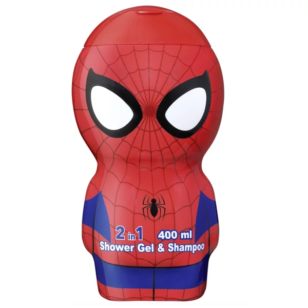Гель для душу та шампунь Air-Val Spiderman 2 в 1 400 мл ЄС