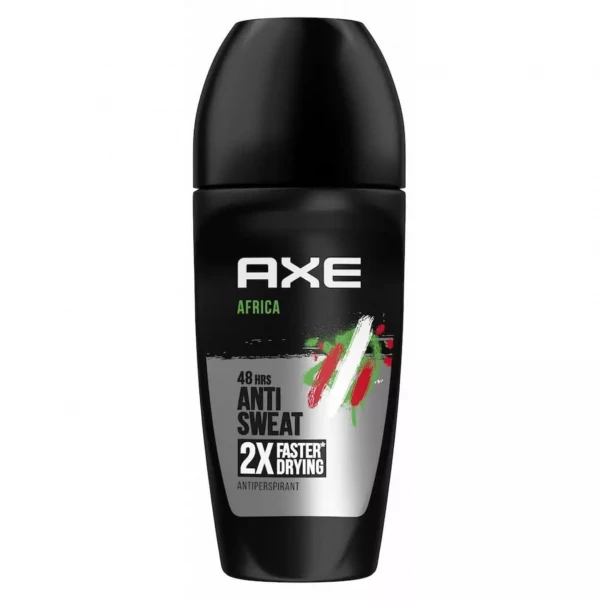 Антиперспірант у кульковому флаконі AXE Africa Deo roll-on 48H 50 мл ЄС