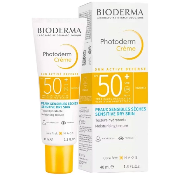 Сонцезахисний крем для обличчя Bioderma Photoderm SPF 50 40 мл ЄС