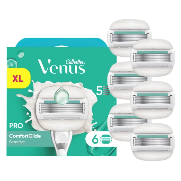 Змінні касети (леза) Gillette Venus Pro ComfortGlide 6 шт ЄС