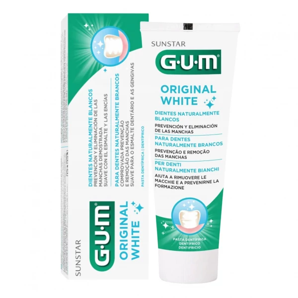 Зубна паста Gum Original White відбілююча 75 мл ЄС