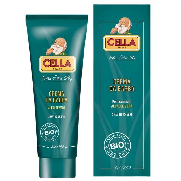 Гель для гоління Cella Milano Extra Extra Bio органічний 150 мл ЄС