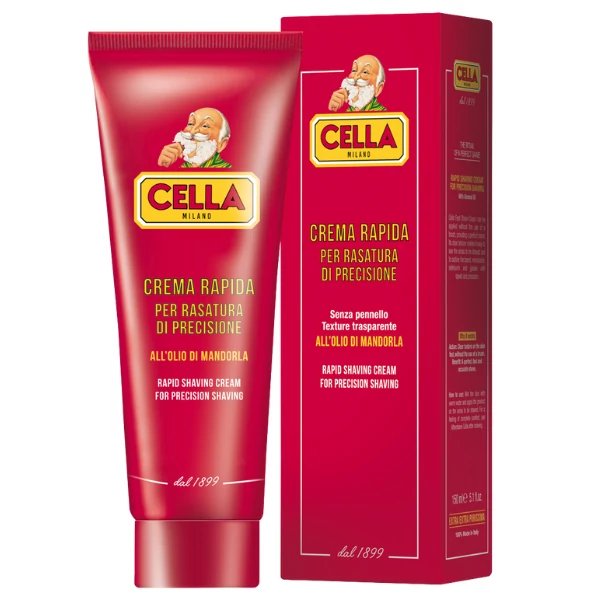 Крем для ретельного гоління Cella Milano 150 мл ЄС