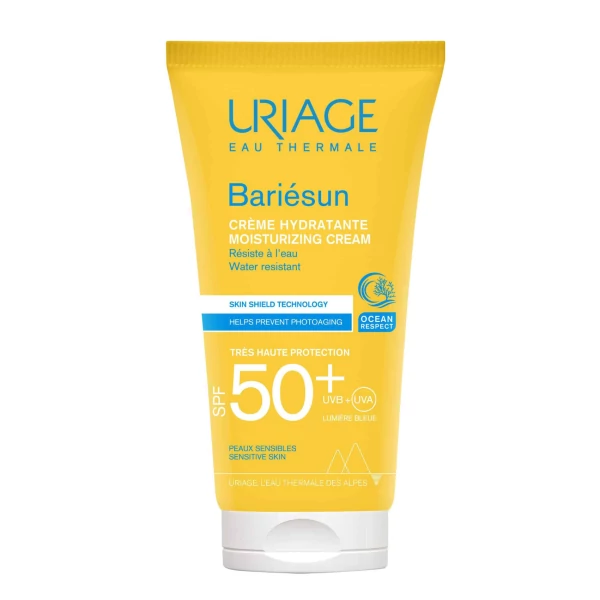 Сонцезахисний крем Uriage BarieSun Fragrance-Free Cream SPF50+ для обличчя та тіла 50 мл ЄС