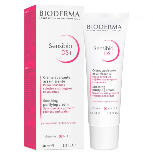 Крем для обличчя Bioderma Sensibio DS+ проти себорейного дерматиту 40 мл ЄС