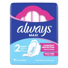 Гігієнічні прокладки Always Classic 2 Super з крильцями 9 шт ЄС