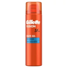 Гель для гоління Gillette Fusion з маслом какао 200 мл ЄС