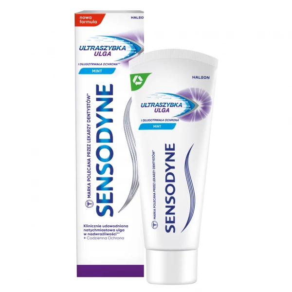 Зубна паста Sensodyne Rapid Relief з фтором 75 мл ЄС