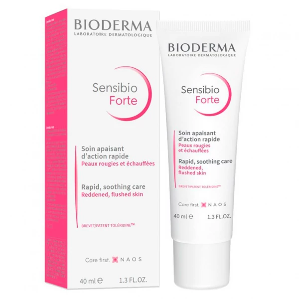 Заспокійливий крем для обличчя Bioderma Sensibio Forte для жінок 40 мл ЄС