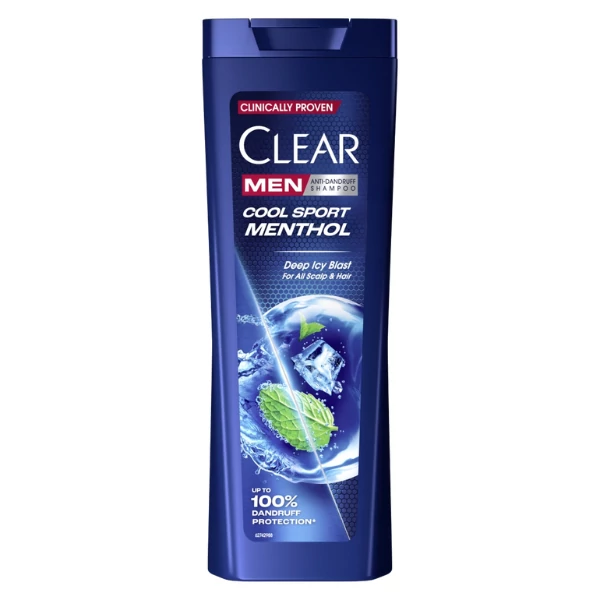 Шампнуь Clear Men Cool Sport Menthol проти лупи 360 мл ЄС
