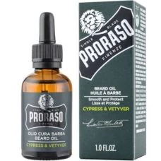 Олія для бороди PRORASO Cypress &amp; Vetyver пом'якшувальна 30 мл ЄС