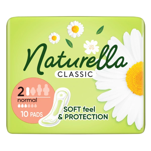 Прокладки Naturella Classic 2 Normal 10 шт ЄС