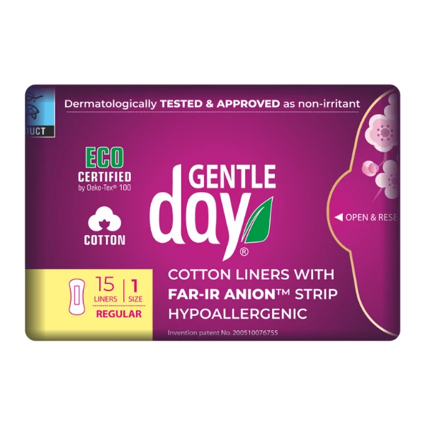 Щоденні прокладки Gentle Day з аніонною смужкою FAR-IR 15 шт ЄС
