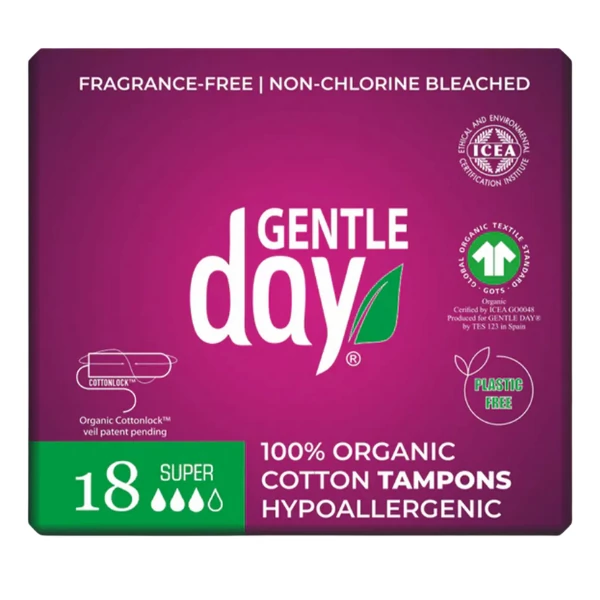 Тампони Gentle Day Super 18 шт ЄС