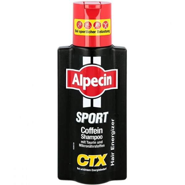 Шампунь Alpecin Sport CTX Caffeine Shampoo проти випадіння волосся 250 мл ЄС