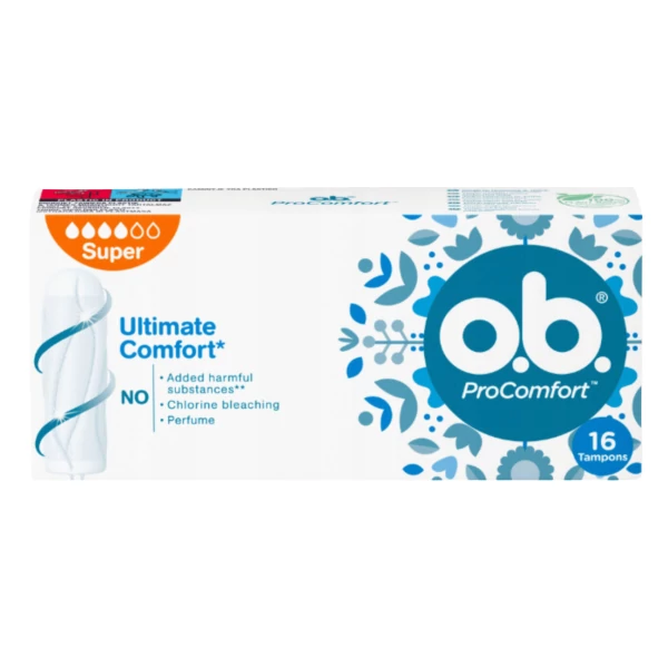 Тампони O.B. ProComfort Ultimate Comfort Super 16 шт ЄС