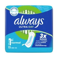 Гігієнічні прокладки Always Ultra Day Normal без крилець 15 шт ЄС