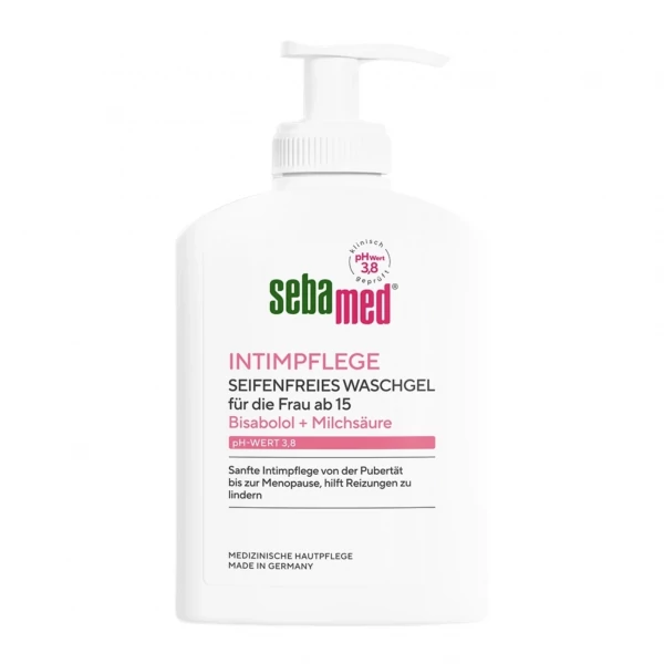 Гель Sebamed Bisabolol + Kwas Mlekowy для інтимної гігієни 200 мл ЄС