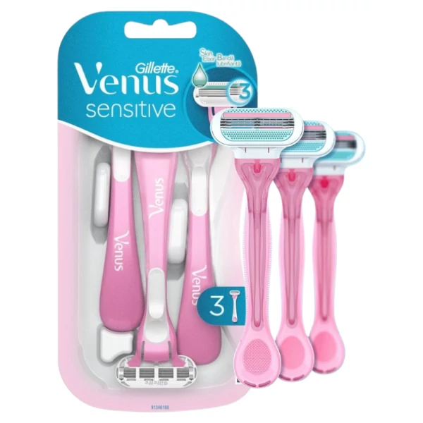 Жіноча бритва Gillette Venus Sensitive 3 шт ЄС