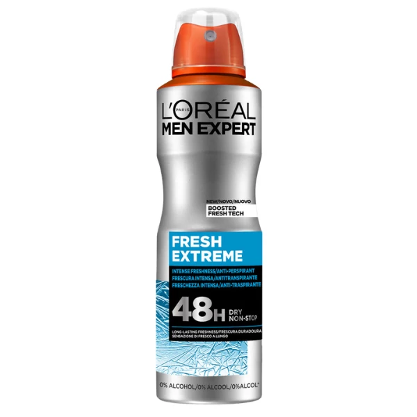 Антиперспірант-спрей L'Oreal Men Expert Fresh Extreme 150 мл ЄС