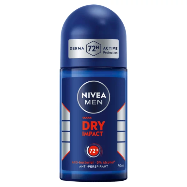 Антиперспірант Nivea Dry Impact 72H Dual Protect 50 мл ЄС
