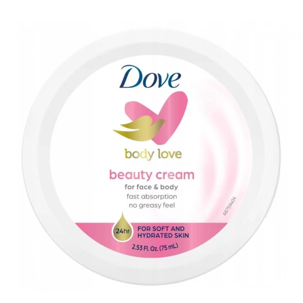 Крем для обличчя та тіла Dove Body Love 75 мл ЄС