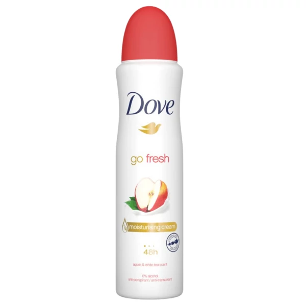 Антиперспірант-спрей Dove Go Fresh Яблуко та білий чай 150 мл ЄС