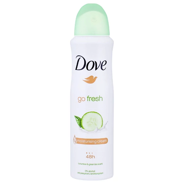 Антиперспірант-спрей Dove Woman Go Fresh Cucumber &amp; Green Tea 150 мл ЄС